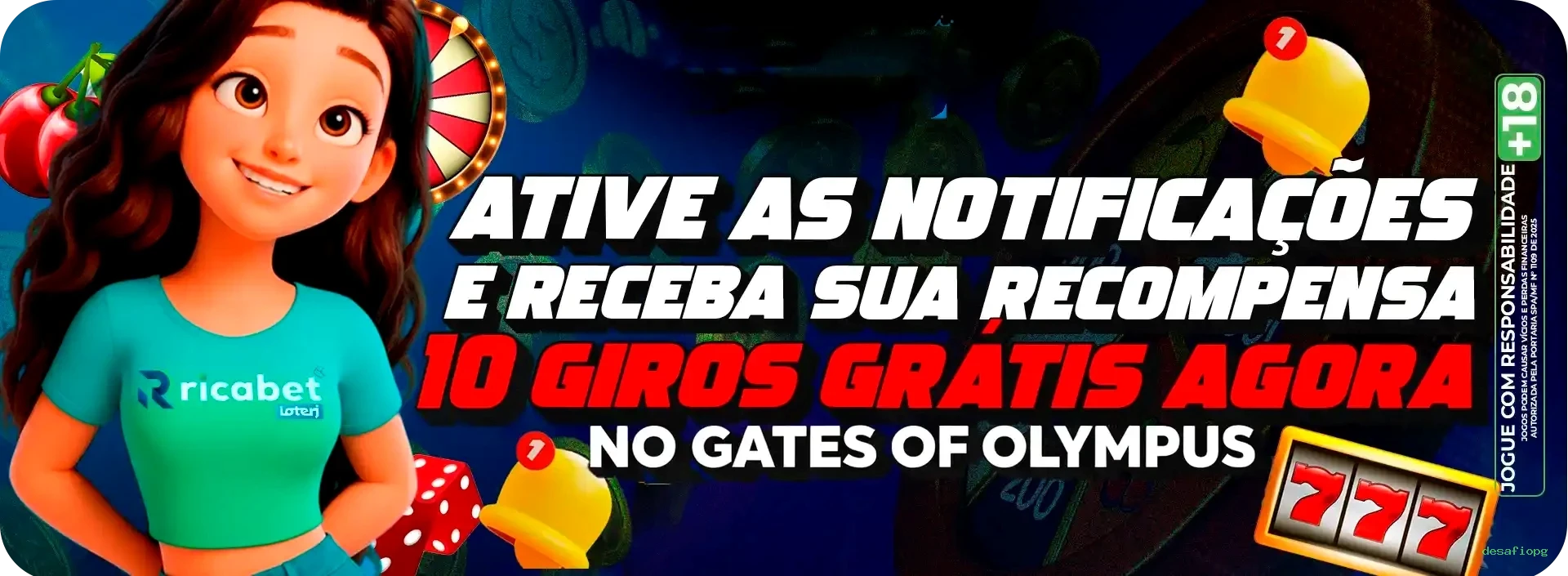 Bônus boas-vindas desafiopg R$100